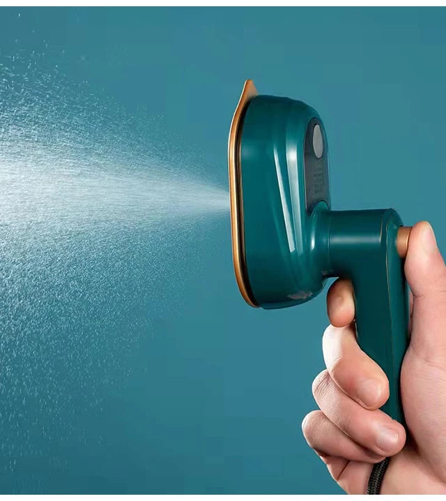 Pak Blue 47®Mini Garment Steamer | Portable Handheld Steam Iron for Home & Travel