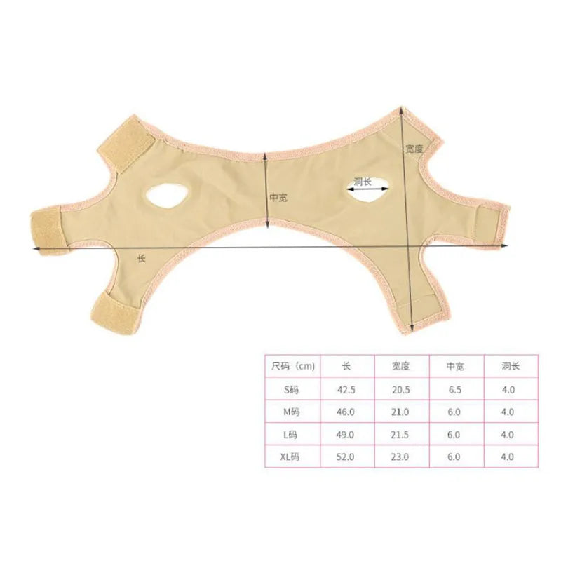 Pak Blue 47® Silicone V Line Face Lifting Mask | Chin, Cheek & Neck Slimming Band