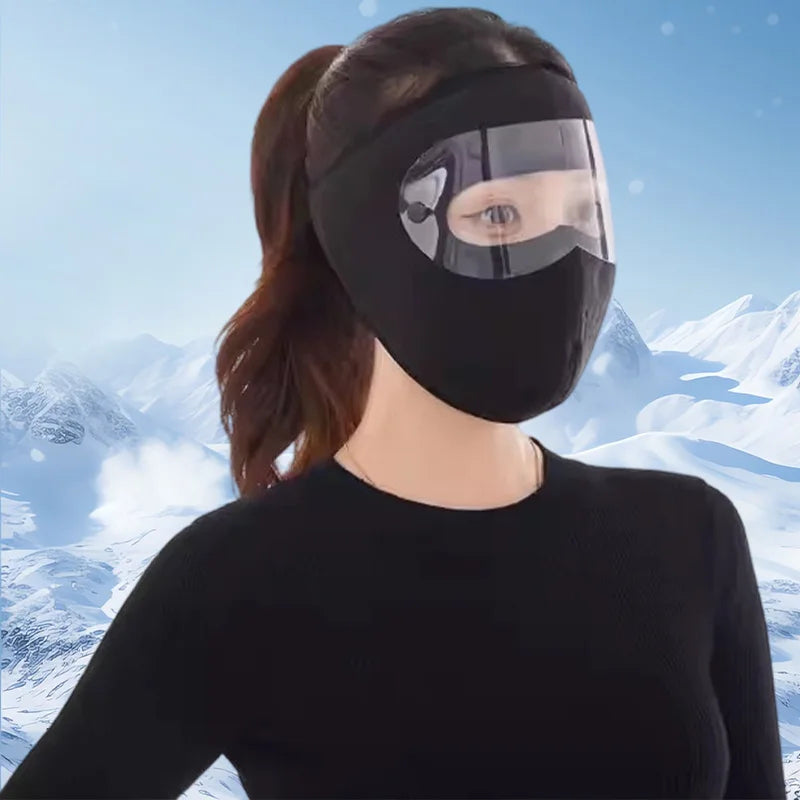 Pak Blue 47®Full Face Anti-Fog Tactical Mask | Windproof Dustproof Goggles for Riding